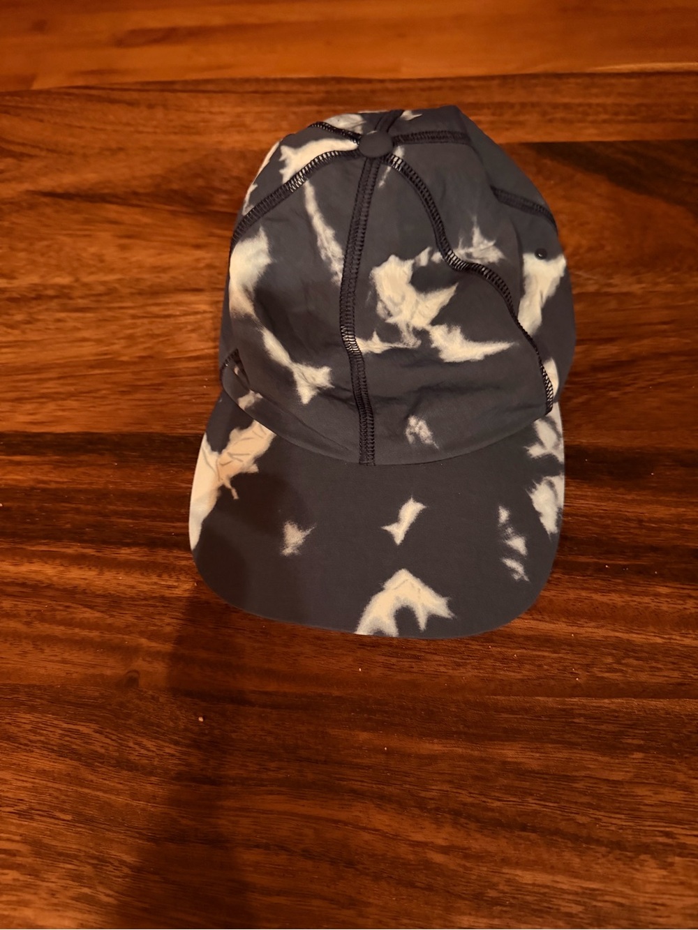 lululemon athletica Navy and White Tie-Dye Cap